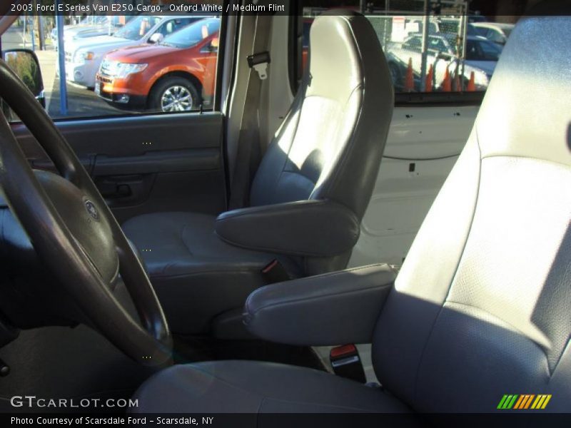 Oxford White / Medium Flint 2003 Ford E Series Van E250 Cargo