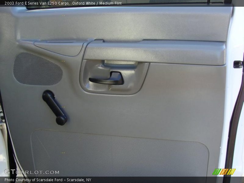 Oxford White / Medium Flint 2003 Ford E Series Van E250 Cargo