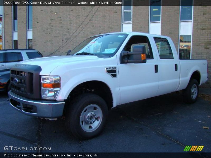  2009 F250 Super Duty XL Crew Cab 4x4 Oxford White
