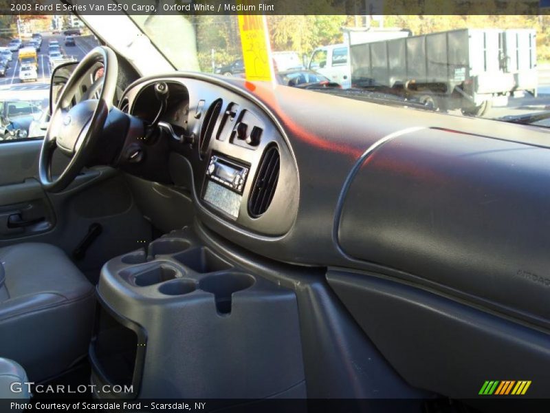 Oxford White / Medium Flint 2003 Ford E Series Van E250 Cargo