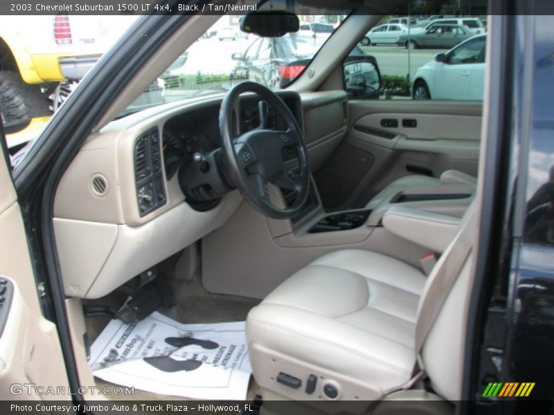  2003 Suburban 1500 LT 4x4 Tan/Neutral Interior