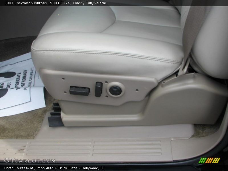 Black / Tan/Neutral 2003 Chevrolet Suburban 1500 LT 4x4