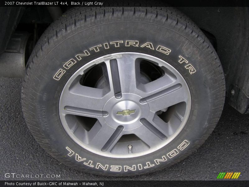 Black / Light Gray 2007 Chevrolet TrailBlazer LT 4x4