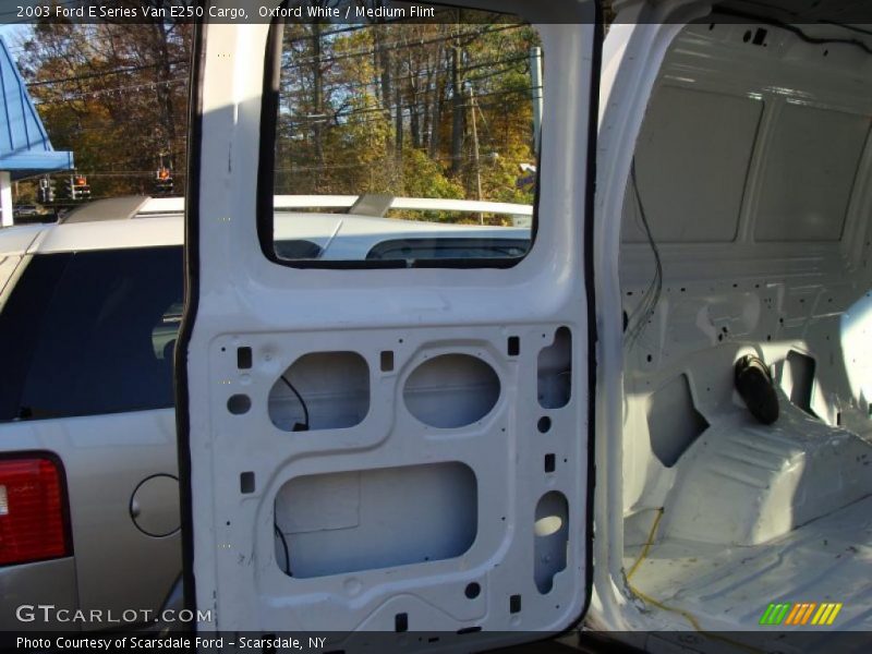 Oxford White / Medium Flint 2003 Ford E Series Van E250 Cargo