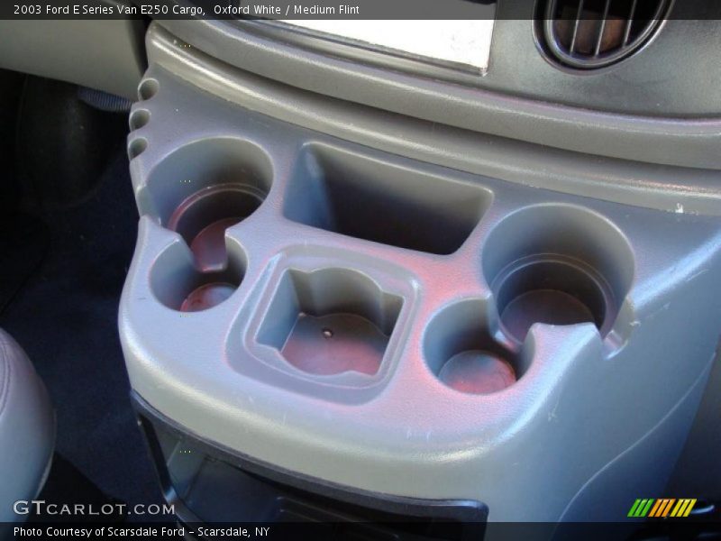 Oxford White / Medium Flint 2003 Ford E Series Van E250 Cargo