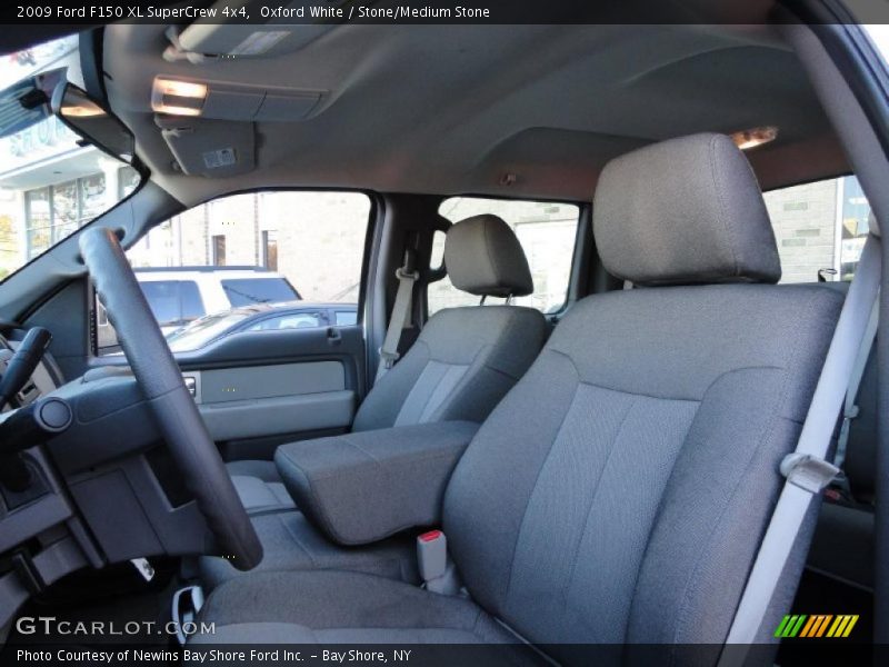 2009 F150 XL SuperCrew 4x4 Stone/Medium Stone Interior