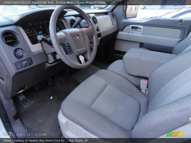  2009 F150 XL SuperCrew 4x4 Stone/Medium Stone Interior