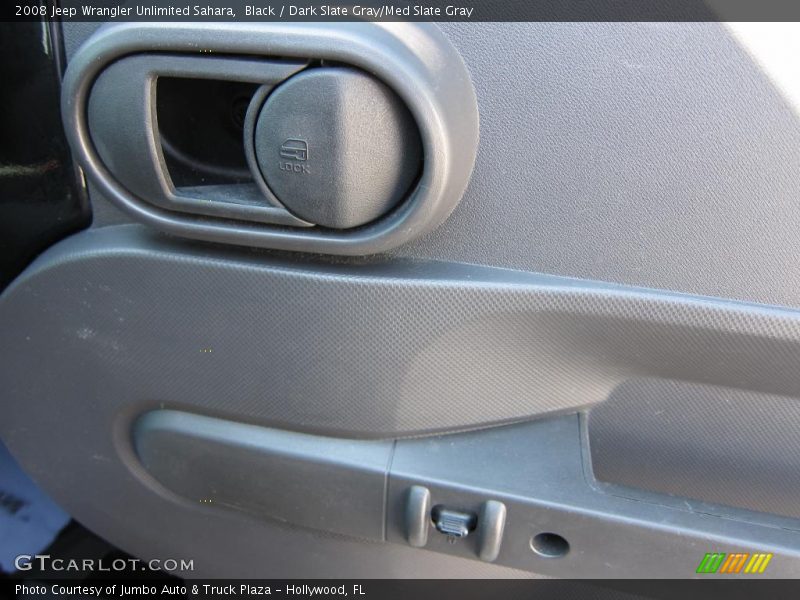 Black / Dark Slate Gray/Med Slate Gray 2008 Jeep Wrangler Unlimited Sahara