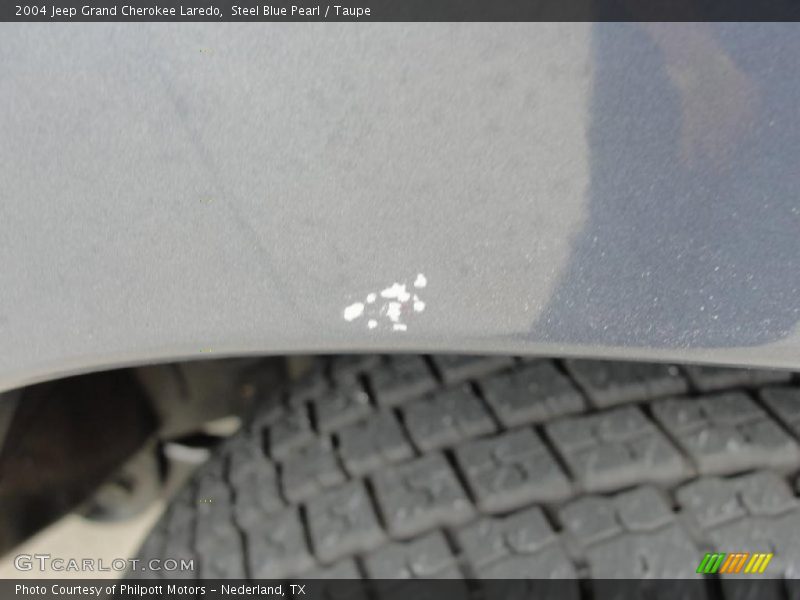 Steel Blue Pearl / Taupe 2004 Jeep Grand Cherokee Laredo