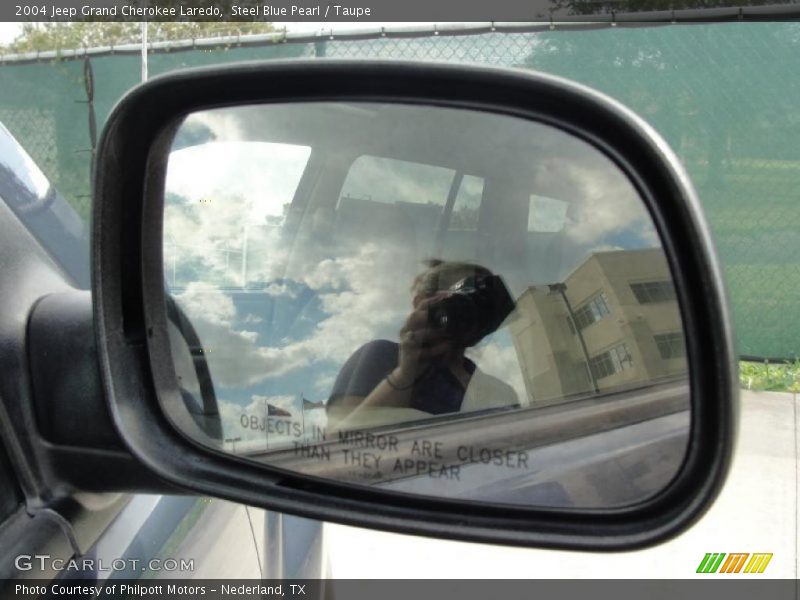 Steel Blue Pearl / Taupe 2004 Jeep Grand Cherokee Laredo