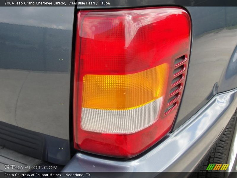 Steel Blue Pearl / Taupe 2004 Jeep Grand Cherokee Laredo