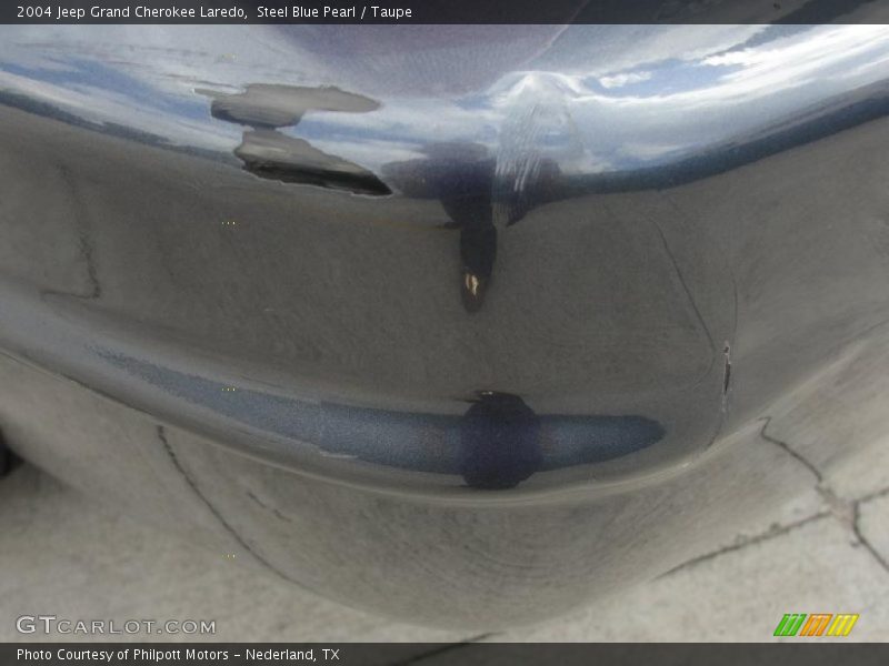Steel Blue Pearl / Taupe 2004 Jeep Grand Cherokee Laredo