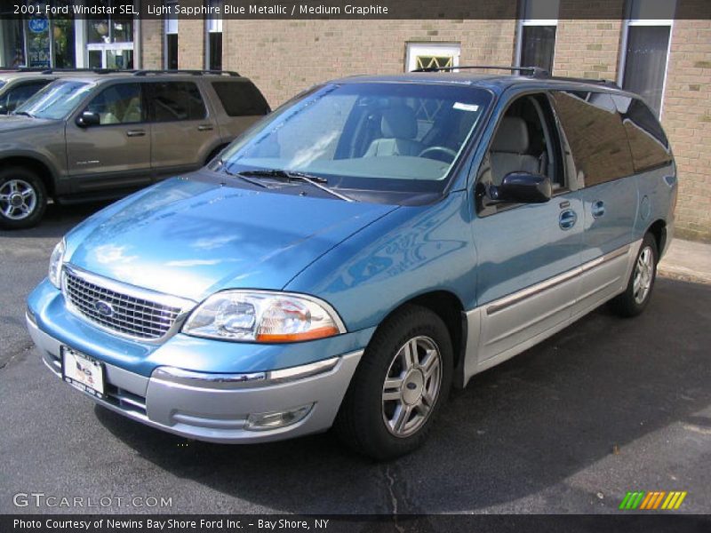 Light Sapphire Blue Metallic / Medium Graphite 2001 Ford Windstar SEL