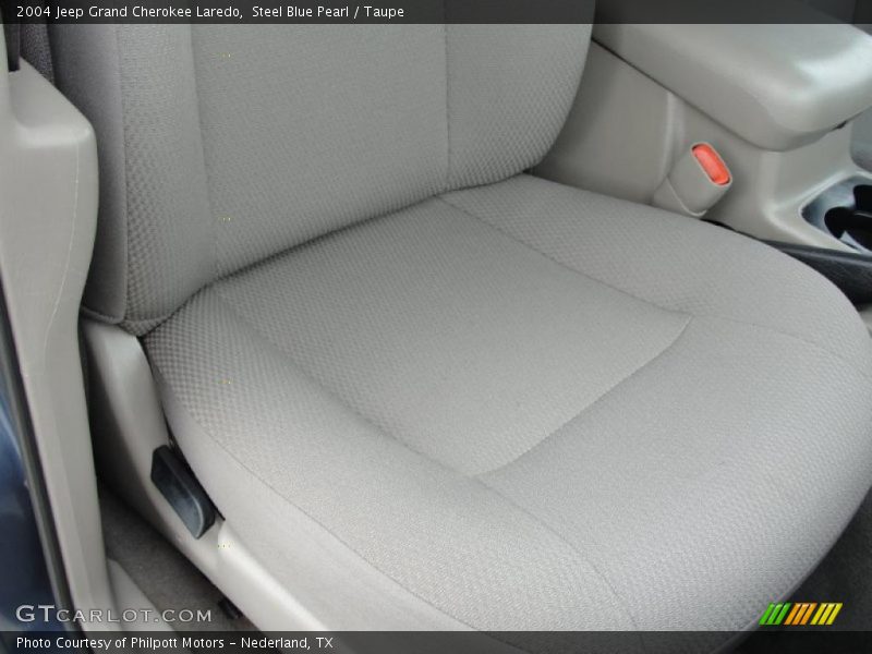 Steel Blue Pearl / Taupe 2004 Jeep Grand Cherokee Laredo