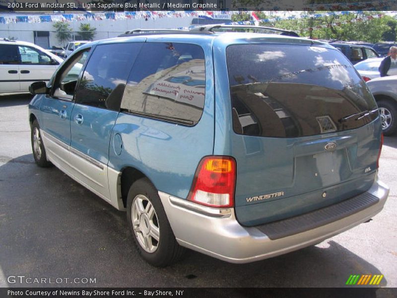 Light Sapphire Blue Metallic / Medium Graphite 2001 Ford Windstar SEL