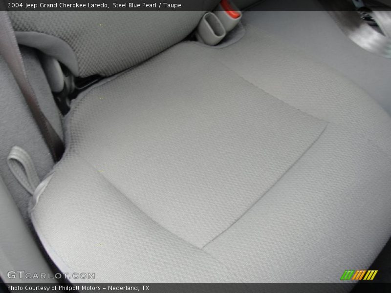 Steel Blue Pearl / Taupe 2004 Jeep Grand Cherokee Laredo