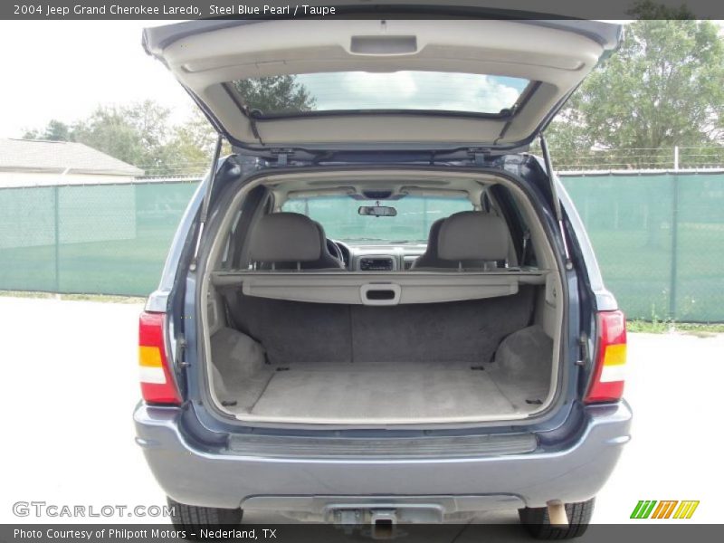 Steel Blue Pearl / Taupe 2004 Jeep Grand Cherokee Laredo