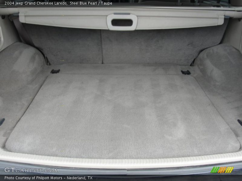 Steel Blue Pearl / Taupe 2004 Jeep Grand Cherokee Laredo