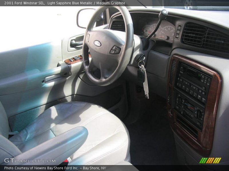 Light Sapphire Blue Metallic / Medium Graphite 2001 Ford Windstar SEL