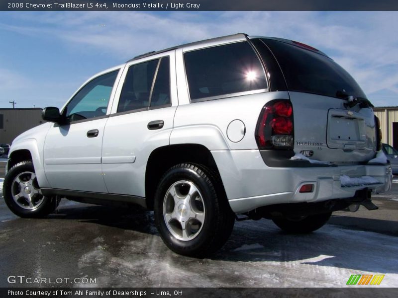 Moondust Metallic / Light Gray 2008 Chevrolet TrailBlazer LS 4x4