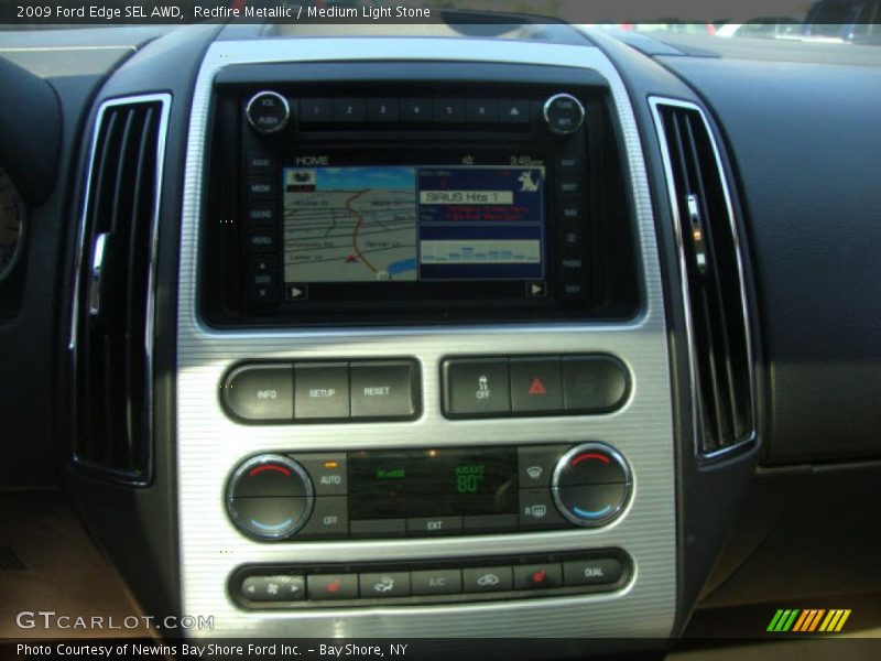 Controls of 2009 Edge SEL AWD