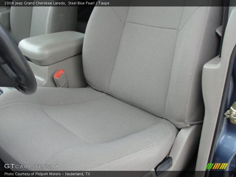 Steel Blue Pearl / Taupe 2004 Jeep Grand Cherokee Laredo