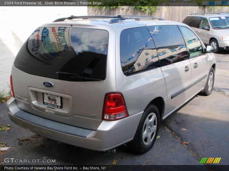 Silver Birch Metallic / Pebble Beige 2004 Ford Freestar SE