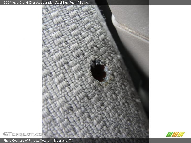 Steel Blue Pearl / Taupe 2004 Jeep Grand Cherokee Laredo