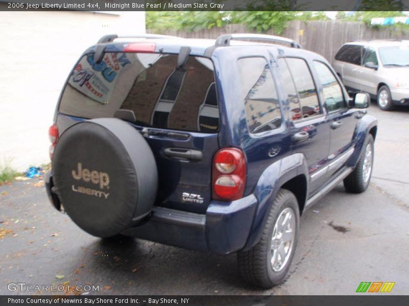Midnight Blue Pearl / Medium Slate Gray 2006 Jeep Liberty Limited 4x4