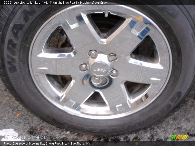 Midnight Blue Pearl / Medium Slate Gray 2006 Jeep Liberty Limited 4x4