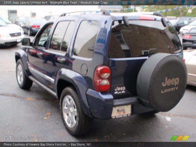 Midnight Blue Pearl / Medium Slate Gray 2006 Jeep Liberty Limited 4x4