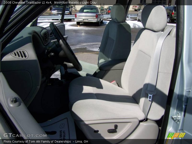 Moondust Metallic / Light Gray 2008 Chevrolet TrailBlazer LS 4x4