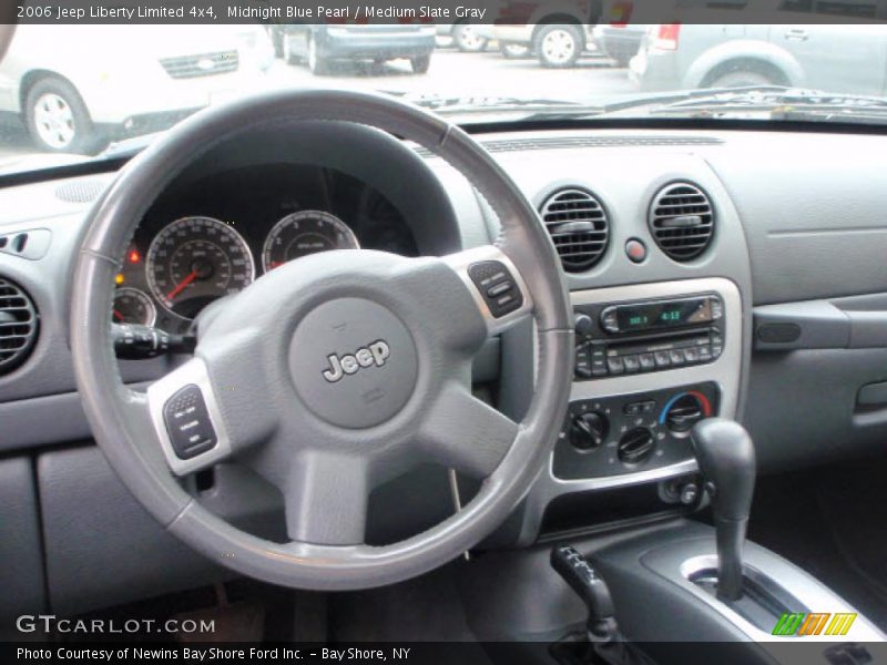Midnight Blue Pearl / Medium Slate Gray 2006 Jeep Liberty Limited 4x4