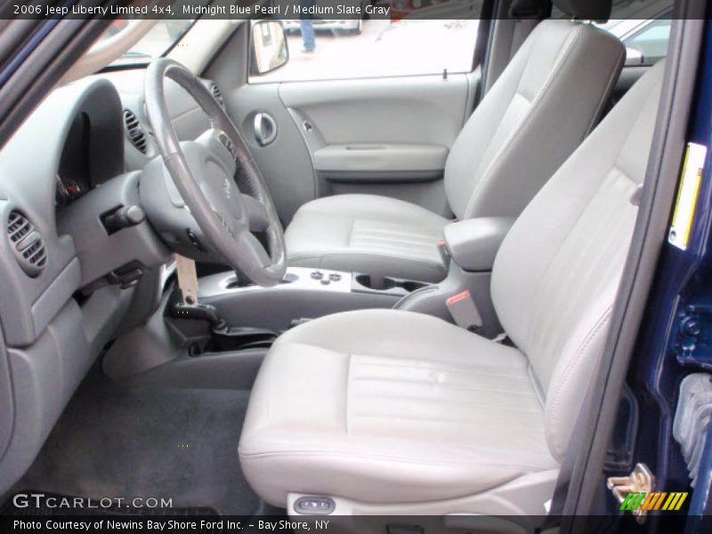 Midnight Blue Pearl / Medium Slate Gray 2006 Jeep Liberty Limited 4x4