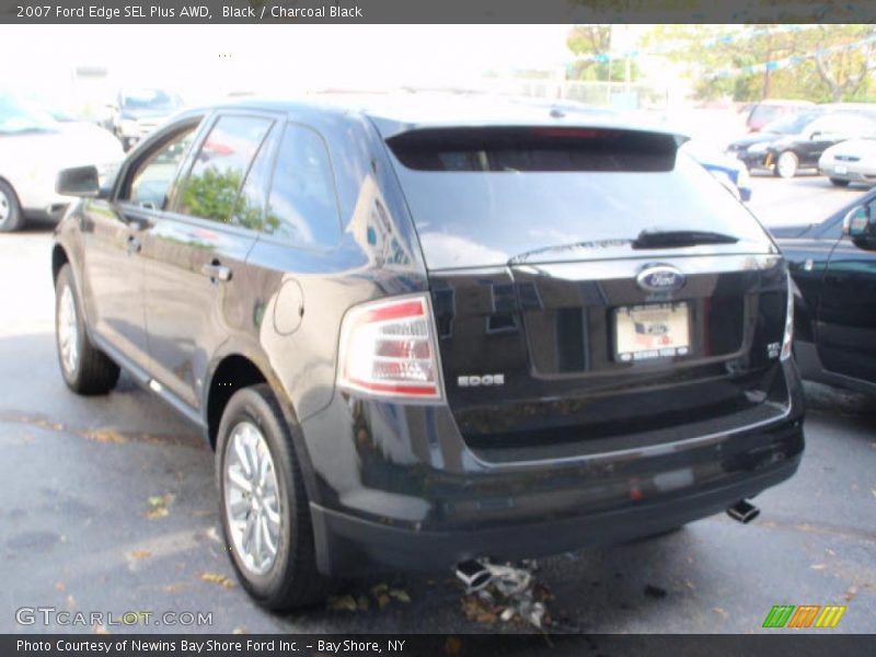 Black / Charcoal Black 2007 Ford Edge SEL Plus AWD