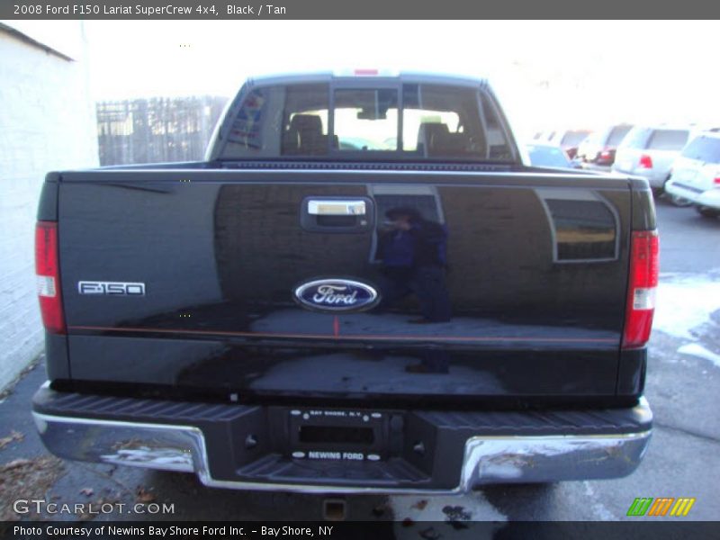 Black / Tan 2008 Ford F150 Lariat SuperCrew 4x4