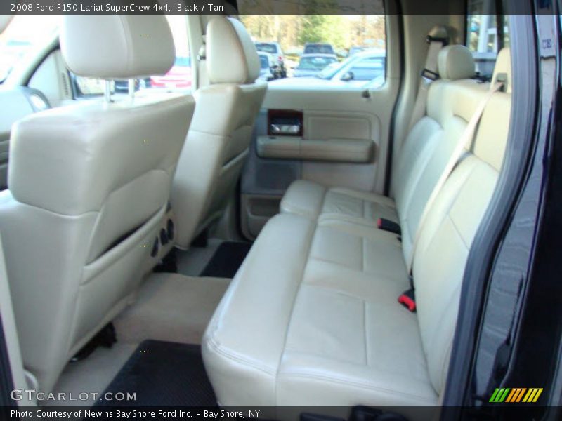 Black / Tan 2008 Ford F150 Lariat SuperCrew 4x4