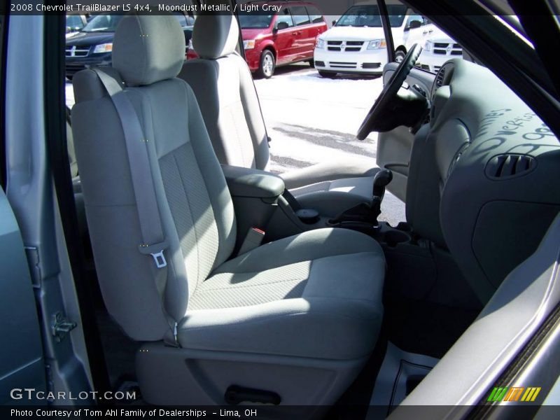 Moondust Metallic / Light Gray 2008 Chevrolet TrailBlazer LS 4x4