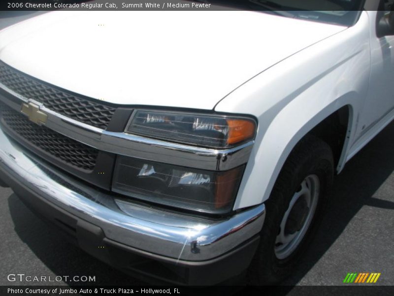 Summit White / Medium Pewter 2006 Chevrolet Colorado Regular Cab