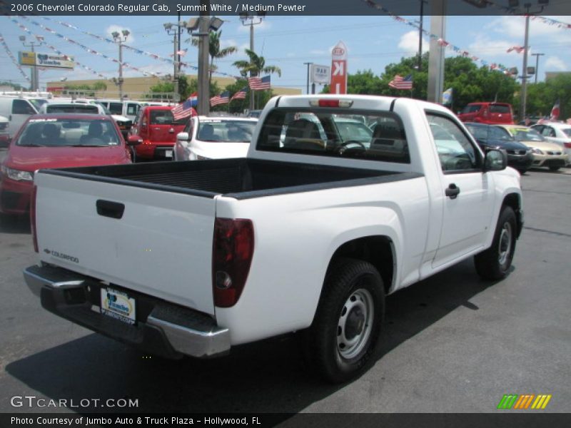 Summit White / Medium Pewter 2006 Chevrolet Colorado Regular Cab