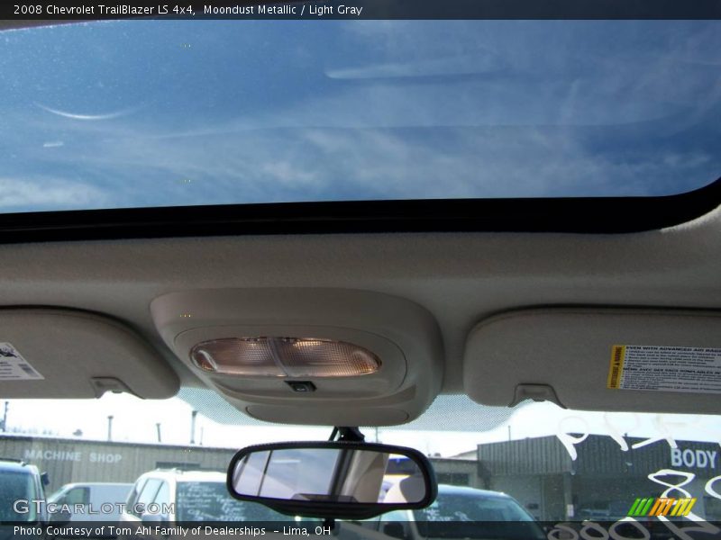 Moondust Metallic / Light Gray 2008 Chevrolet TrailBlazer LS 4x4