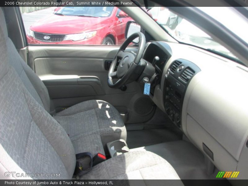 Summit White / Medium Pewter 2006 Chevrolet Colorado Regular Cab