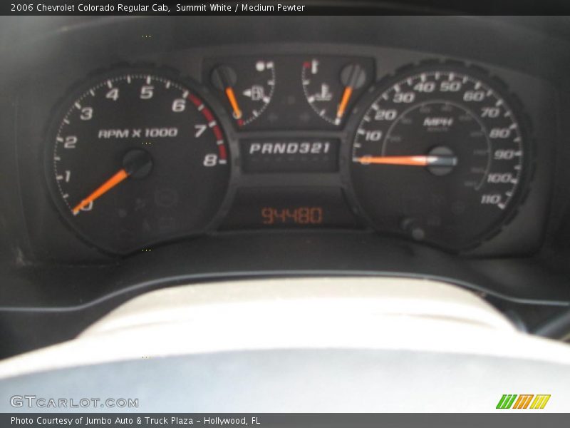Summit White / Medium Pewter 2006 Chevrolet Colorado Regular Cab