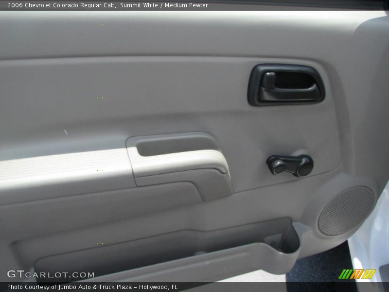 Summit White / Medium Pewter 2006 Chevrolet Colorado Regular Cab