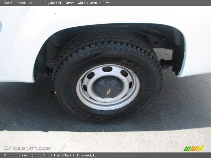 Summit White / Medium Pewter 2006 Chevrolet Colorado Regular Cab