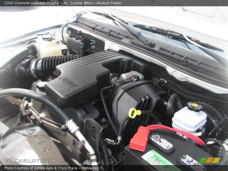 Summit White / Medium Pewter 2006 Chevrolet Colorado Regular Cab