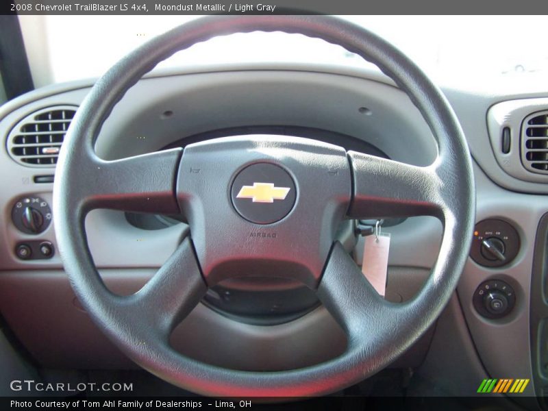 Moondust Metallic / Light Gray 2008 Chevrolet TrailBlazer LS 4x4