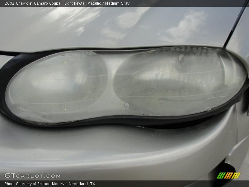 Light Pewter Metallic / Medium Gray 2002 Chevrolet Camaro Coupe
