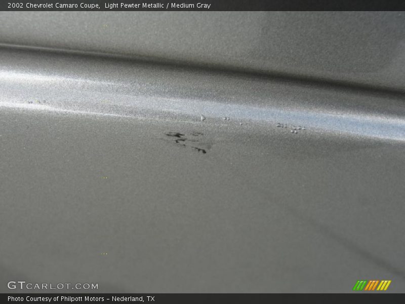 Light Pewter Metallic / Medium Gray 2002 Chevrolet Camaro Coupe
