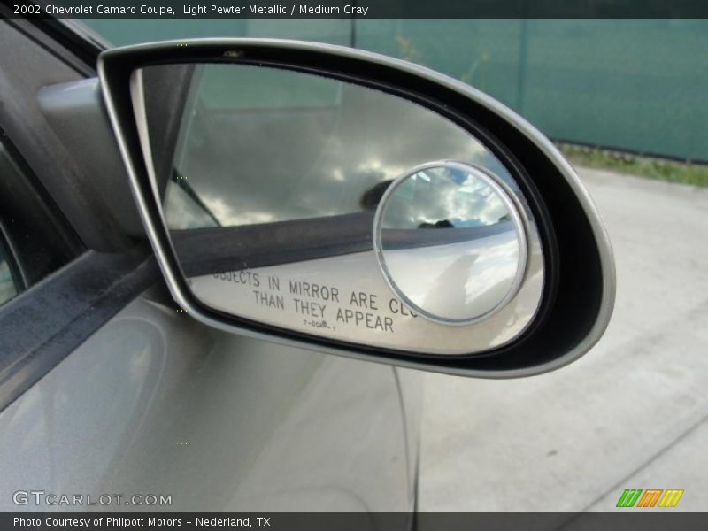 Light Pewter Metallic / Medium Gray 2002 Chevrolet Camaro Coupe